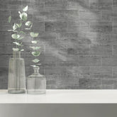 Grey Shade Gradient Wallpaper Texture Wood for Wall Decoration